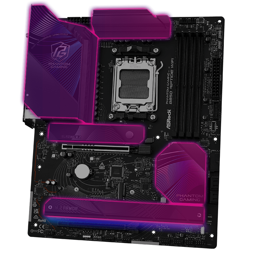 ASRock 高級ATXマザーボード B850 Riptide WiFi ASRock | B850M Riptide WiFi